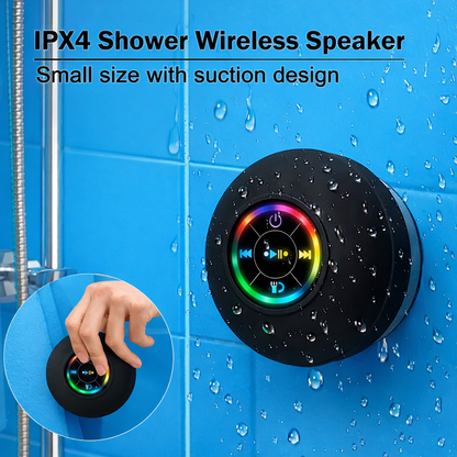 SplashTune Pro – IPX4 Waterproof Shower Bluetooth Speaker