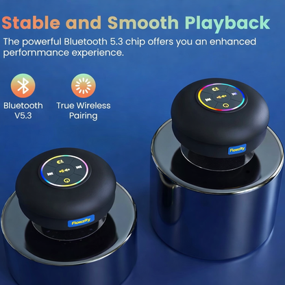 SplashTune Pro – IPX4 Waterproof Shower Bluetooth Speaker